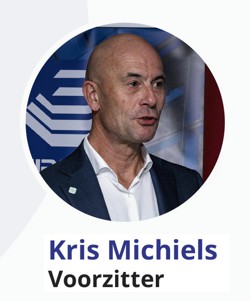 Voorzitter Kris Michiels